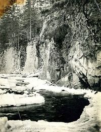 Горная река. Карпаты. 1916г. — Фотографии Михаила Яковлевича Черепанова времен Первой мировой войны.