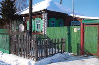 Село Иковка Кетовского района Курганской области — Улица Лесная, 17. Фото из архива Яковлева Анатолия (Алматы). Фото для размещения на сайте «Курганген» предоставлено Верой Собакиной (Латвия).