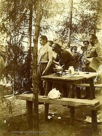Полевой лазарет. Юго-Западный фронт. Карпаты.1916г. — Фотографии Михаила Яковлевича Черепанова времен Первой мировой войны.