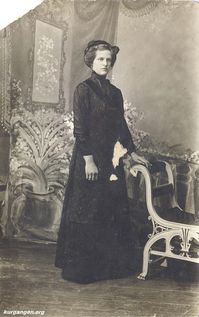 Курган, 1912 год  — На память М.Л Гайлит от Е. Морозовой. Из коллекции магазина «Антиквариат» в Кургане.