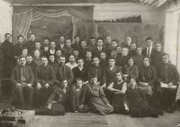 Куртамыш, 1931 год — Учительская конференция. Из архива Николая Павлова.