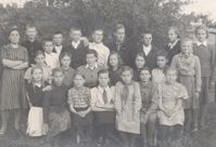 Куртамышская средняя школа, 1949 — Из архива Зои Петровны Павловой.
