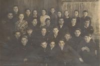 1952. Село Звериноголовское — Ученики 7-го класса Звериноголовской школы. Из архива Владимира Шевцова