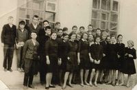 1965. Куртамышская средняя школа. 7-й класс — Из архива Николая Борисовича Павлова.