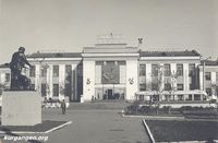 Город Курган. Привокзальная площадь, 1970 год — Фото из архива Морозова Виктора Васильевича.