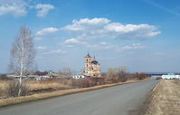 Деревня Барневское - 01 — Фото Владимира Брылева (Шадринск), апрель 2019 года.