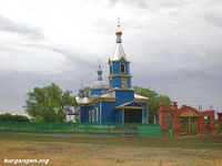 Село Боровлянка. Никольская Крестовоздвиженская церковь. 2009-02 — Фото Владимира Шевцова.