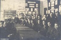 Фото из музея школы №5 г. Кургана — Военная подготовка. Курган, 1920-е.