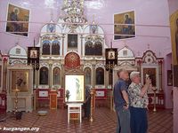 Село Звериноголовское - 2009-07 — Крестовоздвиженская церковь. Внутреннее убранство. Фото Павла Варлакова.