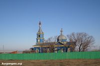 Село Боровлянка. Никольская Крестовоздвиженская церковь. 2009-17 — Фото Владимира Шевцова, 2009, ноябрь, 8.