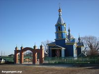 Село Боровлянка. Никольская Крестовоздвиженская церковь. 2009-18 — Фото Владимира Шевцова, 2009, ноябрь, 8.