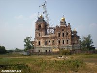 Село Усть-Суерское Белозерского района Курганской области - 09 — Николаевская церковь. Фото Владимира Шевцова, 7.08.1910.