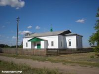 Село Утятское Притобольного района Курганской области - 16 — Богоявленский храм в селе Утятском. Фото Влалимира Шевцова, 26.08.2010.