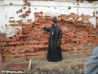 Шадринский район, село Глубокое-15 — Храм Владимирской иконы Божьей матери. Фото Владимира Шевцова, 2010 год.