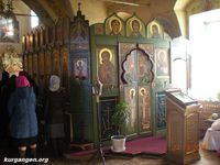 Курганская область, Катайский район, село Боровское-17 — В Николаевском храме. Фото Владимира Шевцова, 2010 год.