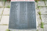 Село Половинное Половинского района Курганской области — Мемориал погибшим героям. Фото Владимира Шевцова, 19.07.2018.