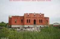 Село Половинное Половинского района Курганской области — Строящаяся церковь. Фото Владимира Шевцова, 19.07.2018.