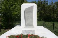 Село Моршиха Макушинского района Курганской области — Памятник участникам гражданской войны. Фото Владимира Шевцова, 2022 год.