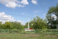 Село Прилогино Лебяжьевского района Курганской области — Мемориал, посвященный погибшим на фронтах Великой Отечественной войны. Фото Владимира Шевцова, 2022 год.