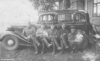 Шумков  Борис  Иванович — Шумков Борис Иванович (в кабине), июль 1939. Фото из домашнего архива Пушкарева Николая (Курган).