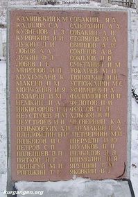 Село Половинное Целинного района Курганской области — Фото Владимира Шевцова, 11.11.2011.