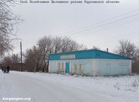 Село Половинное Целинного района Курганской области — Фото Владимира Шевцова, 11.11.2011.