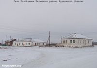 Село Половинное Целинного района Курганской области — Фото Владимира Шевцова, 11.11.2011.