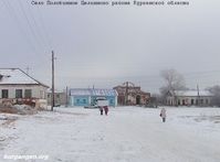 Село Половинное Целинного района Курганской области — Фото Владимира Шевцова, 11.11.2011.
