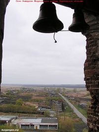 Село Батурино. Спасо-Преображенская церковь-24. — Вид с колокольни. Фото Владимира Шевцова, 27.04.2012