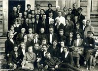 Село Белозерское — Делегаты учительской конференции Белозерского района, август 1926 года.
