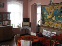 Мокроусово. В краеведческом музее — Интерьер 1950-х годов. Фото Николая Павлова, 24.04.2010.