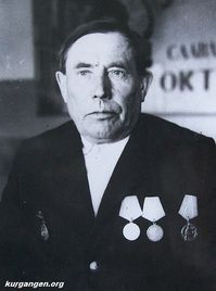 Тетеркин Дмитрий Леонидович — Фронтовик, в мирное время - лесник. Фото из фондов библиотеки в селе Кирово.