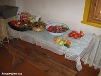 Село Лесниково Кетовского района Курганской области - 17 — Церковь во имя Сергея Радонежского. Празднование Преображения Господня. Фото Николая Павлова, 19.08.2010.