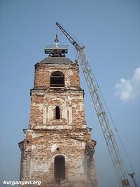 Село Усть-Суерское Белозерского района Курганской области - 13 — Николаевская церковь. Фото Павла Варлакова, 7.08.1910.