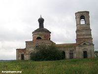 Деревня Щучье. Здание церкви — Фото Надежды Шибановой, 2009 год.