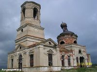 Деревня Щучье. Здание церкви — Фото Надежды Шибановой, 2009 год.