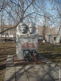 Мокроусово. Памятник жертвам крестьянского мятежа 1923 года — Фото Павла Варлакова, 24.04.2010.