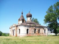 Село Шаламово. Здание церкви Иоанна Предтечи-1 — Фото Алексея Канунникова, 2009.