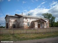 Село Утятское Притобольного района Курганской области - 10 — Богоявленский храм в селе Утятском. Фото Павла Варлакова, июнь 2009.