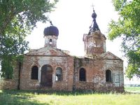 Село Шаламово. Здание церкви Иоанна Предтечи-3 — Фото Алексея Канунникова, 2009.